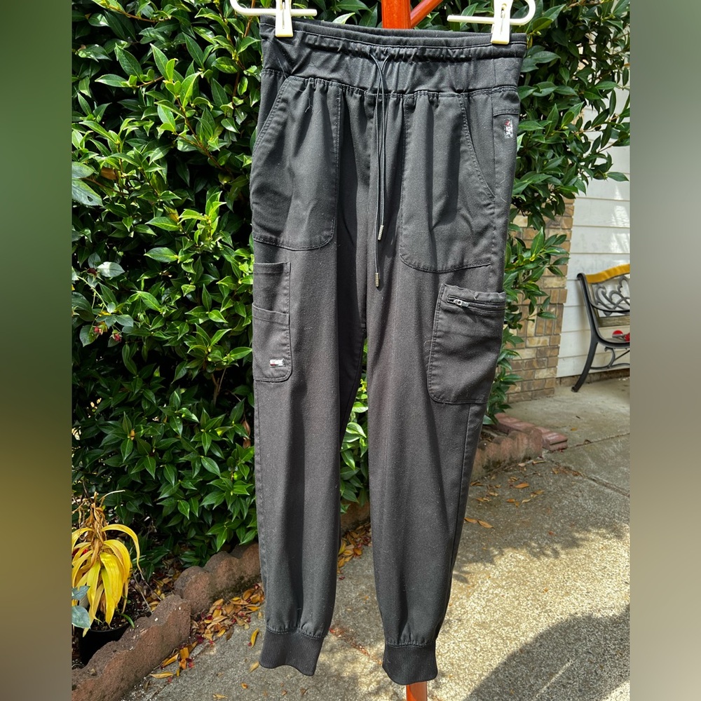 Black Grey’ Anatomy Scrub Set SMALL - Picture 6 of 10